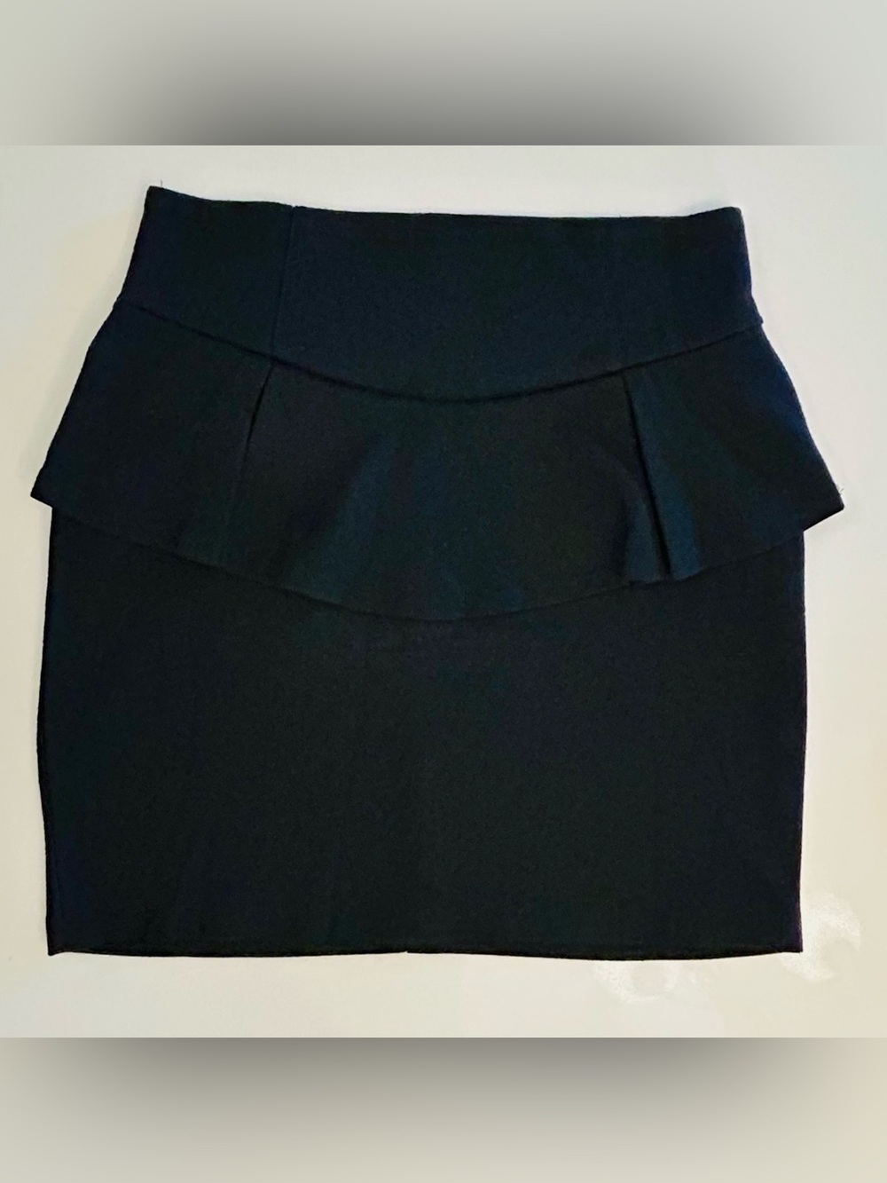 Women’s Black Layered Mini Skirt